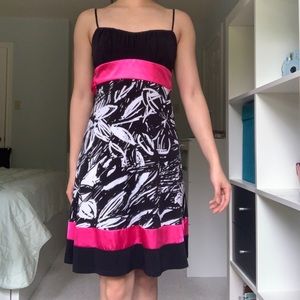 Teen’s Animal Print Formal Dress
